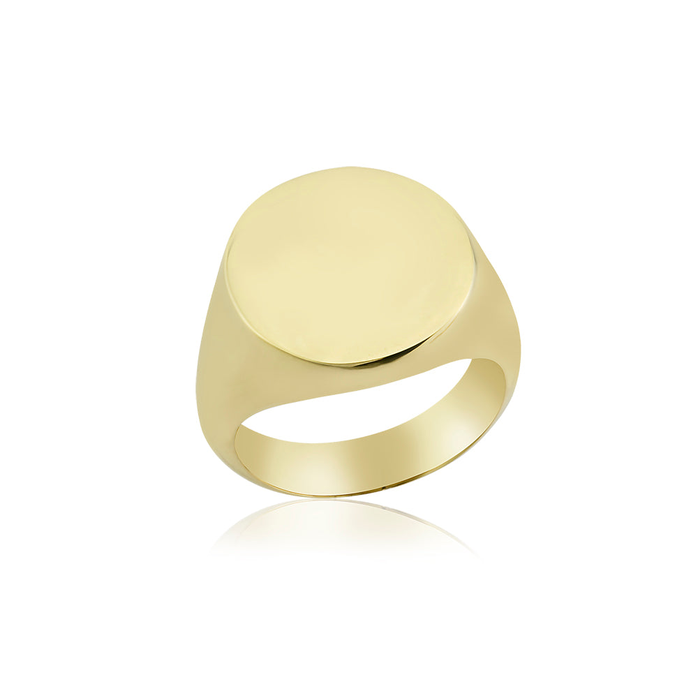 Mystique Ring aus 14 Karat Massivgold